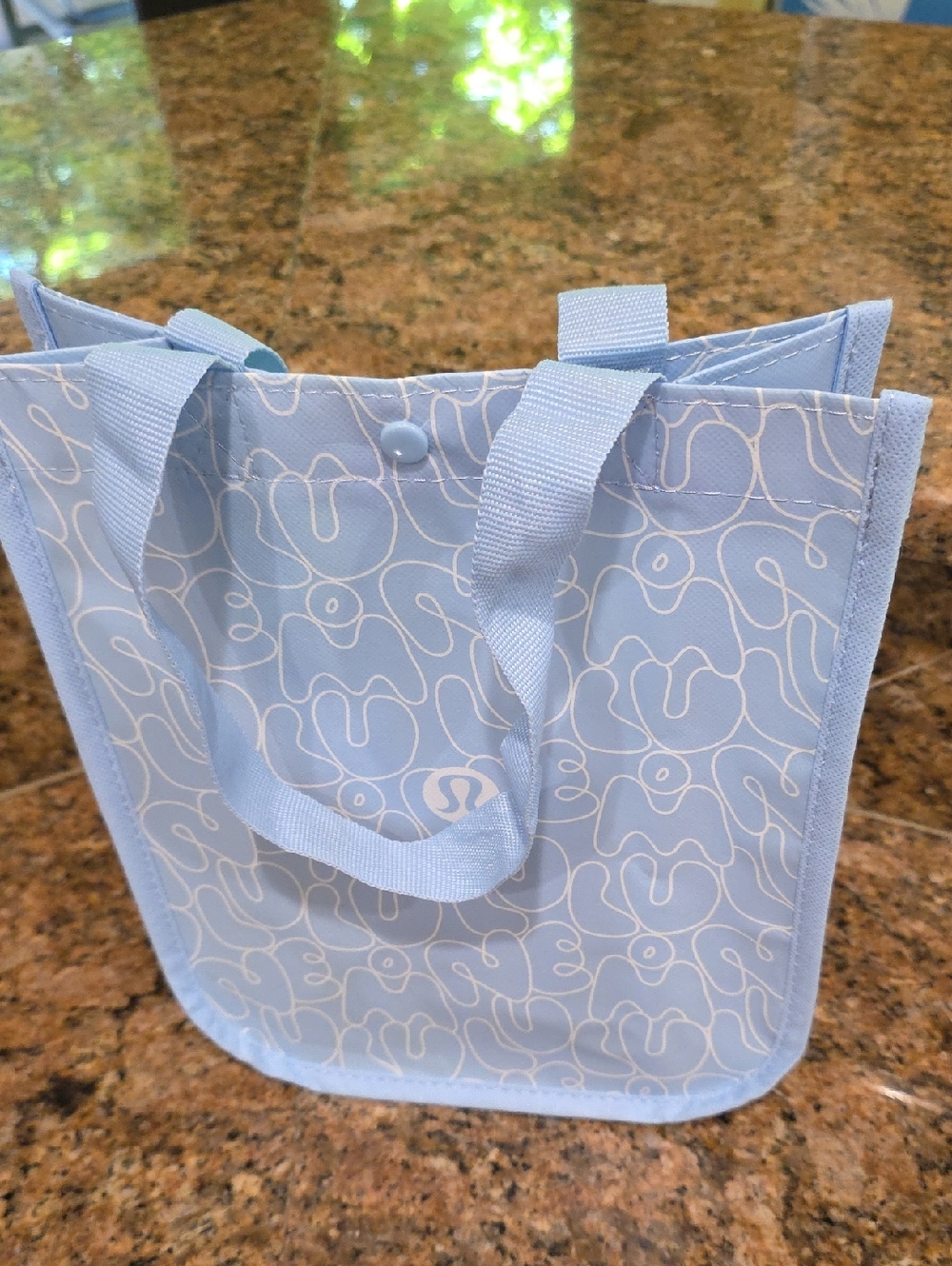 lululemon Blue Shopping Tote - Picture 2 of 5